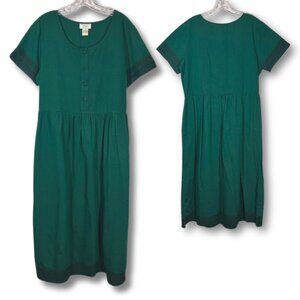 Elegant Green Midi Dress